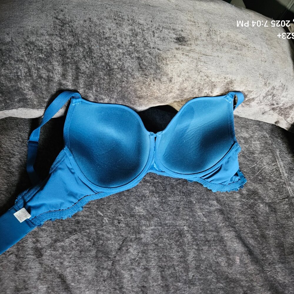 Bare brand NWOT beautiful blue with lace bra 32H NWOT - Picture 4 of 6